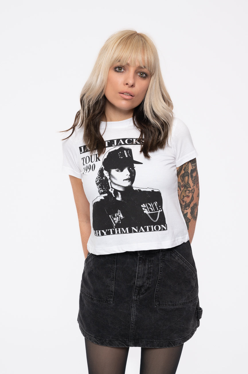 Janet Jackson Rhythm Nation Crop Top product image 1