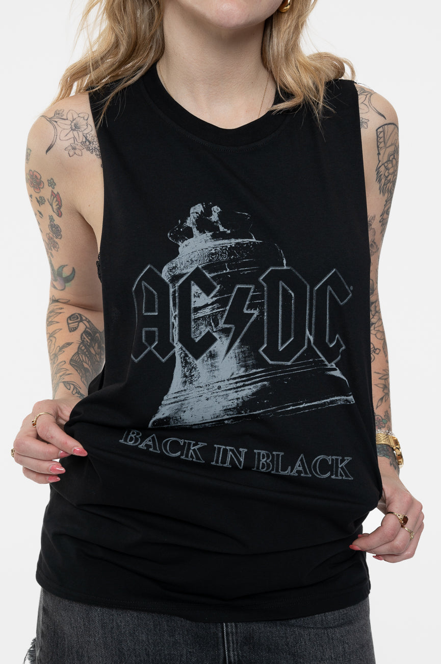 AC/DC Back In Black Bell Vest Top product image 3
