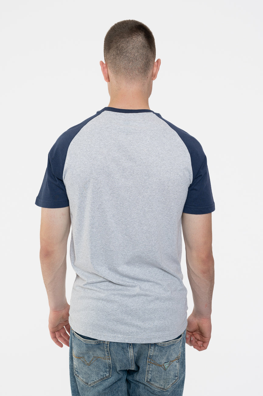 The Beatles Mini Drum Logo 3 Button Collar Raglan T Shirt product image 4