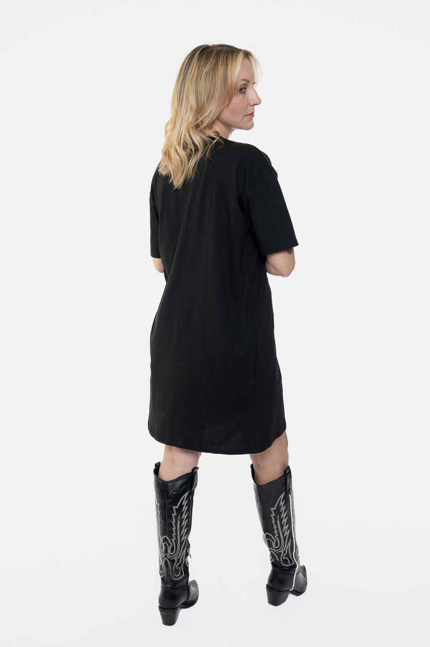 The Cure Boys Dont Cry Black And White T Shirt Dress product image 4