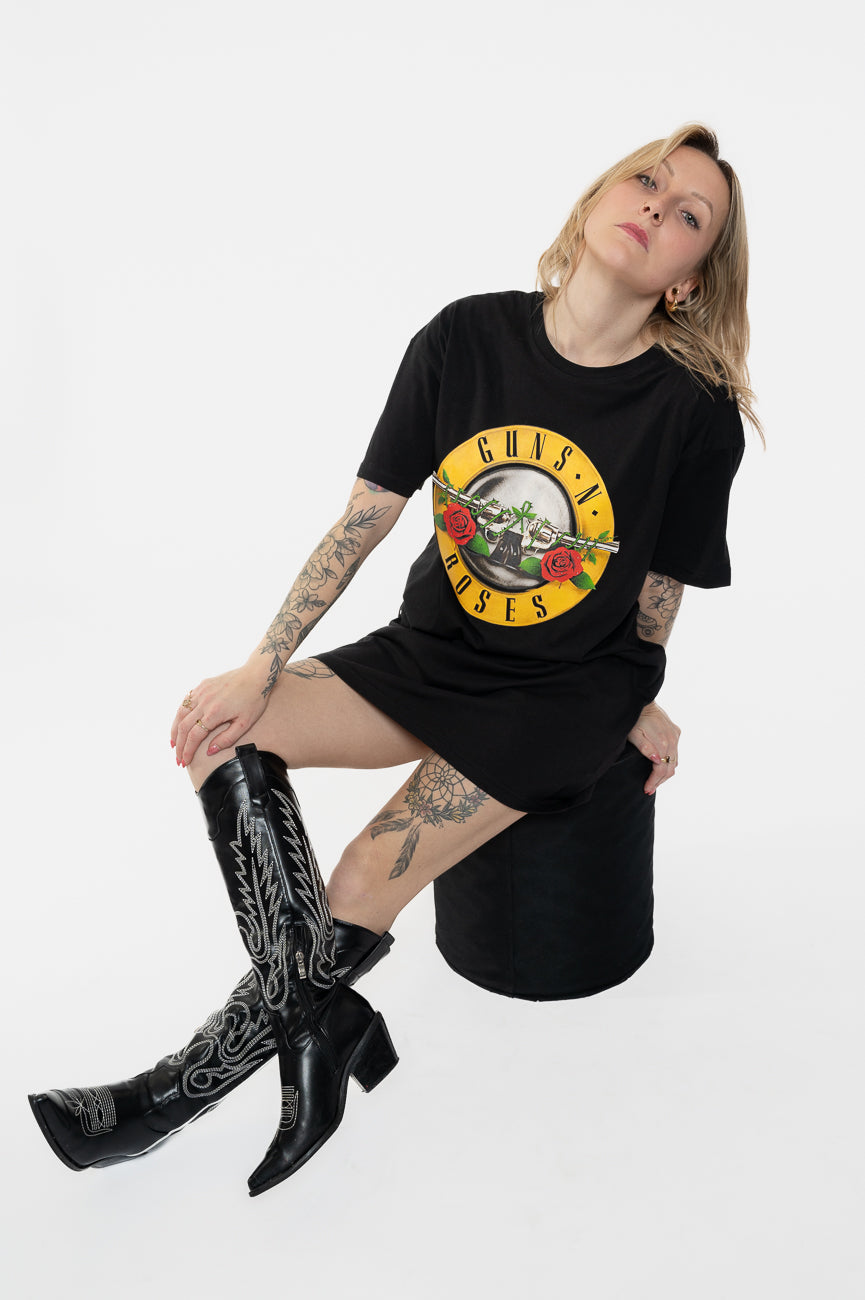 Guns N' Roses Classic Band Logo T Shirt Dress product image 5