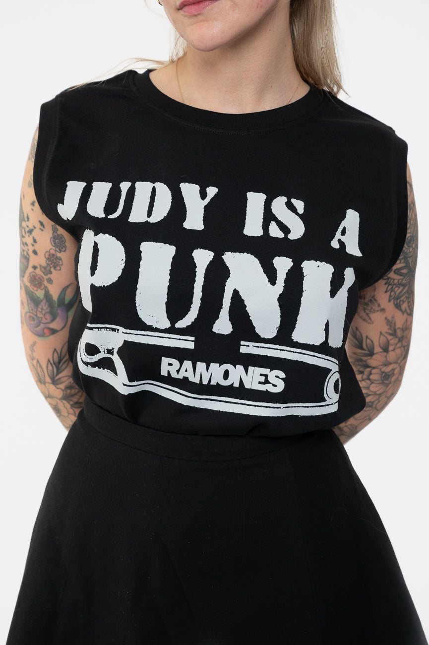 Ramones Judy Is A Punk Rocker Tank Top T Shirt product image 3