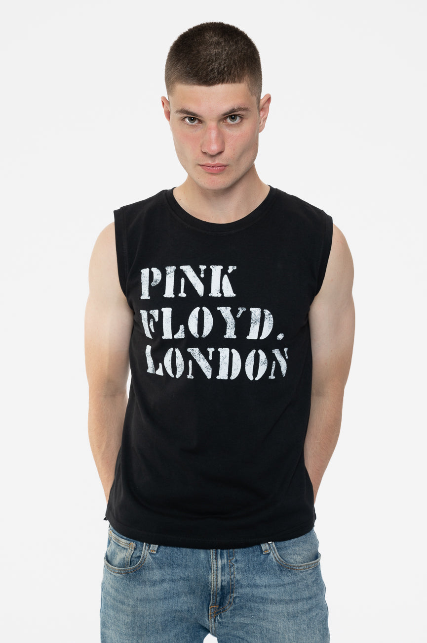 Pink Floyd Stencil Band Logo Tank Top product image 1