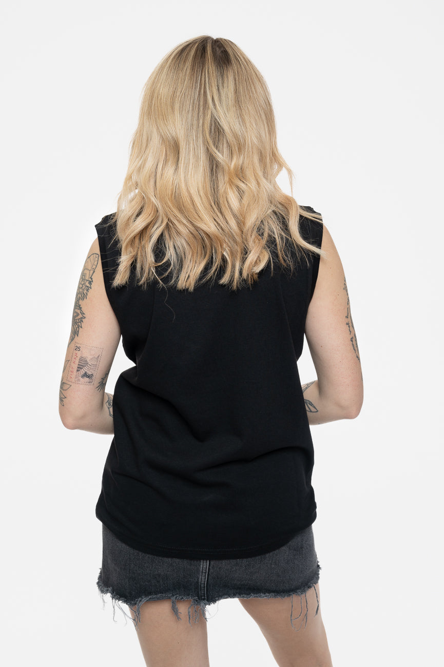 Fleetwood Mac Circle Floral Logo Tank Top product image 4