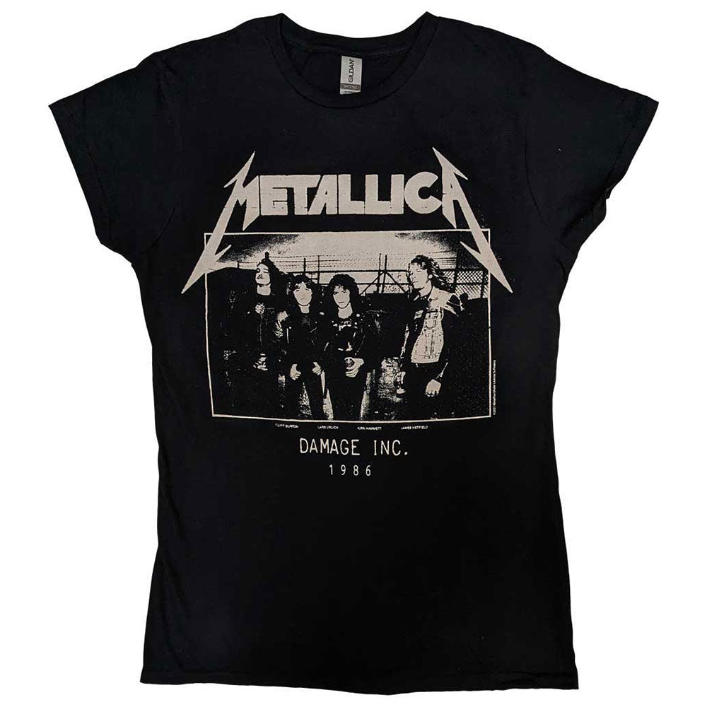 Metallica MOP Photo Damage Inc Tour Skinny Fit T Shirt product image 3
