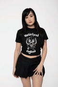Motorhead England Band Logo Crop Top product image 1