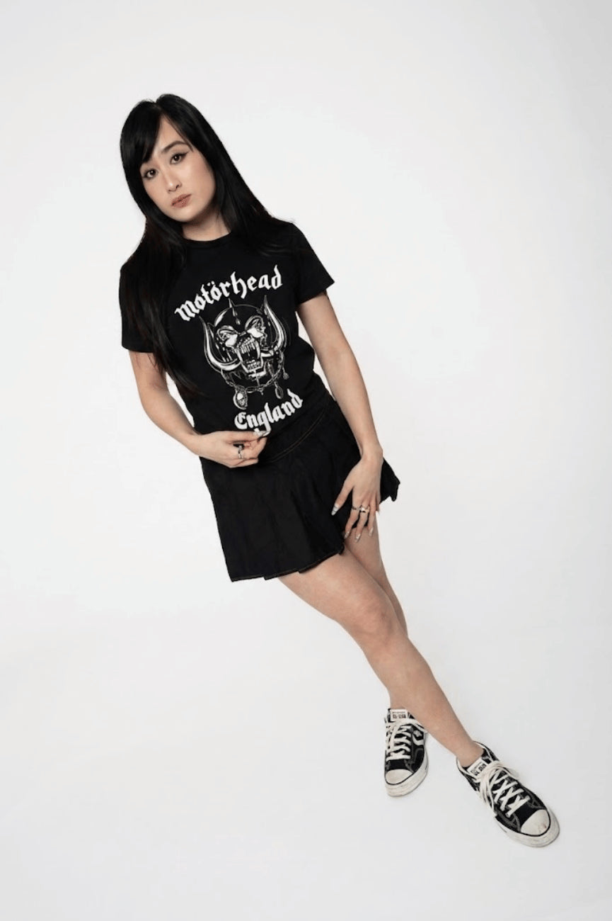 Motorhead England Band Logo Crop Top product image 5