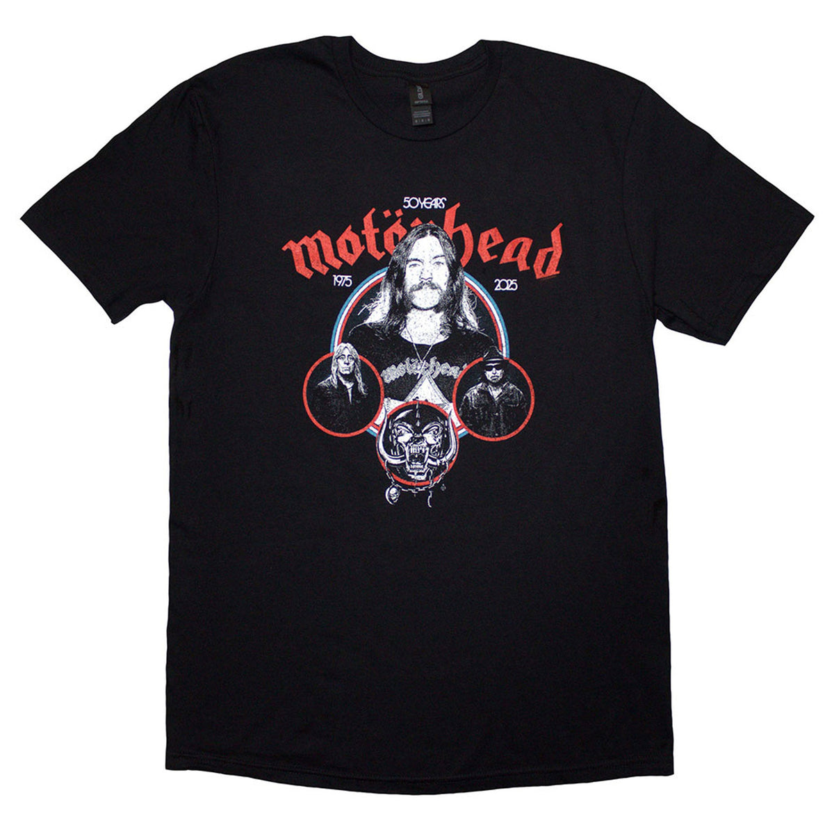 Motorhead 50 Years Band Circles T Shirt product image 1
