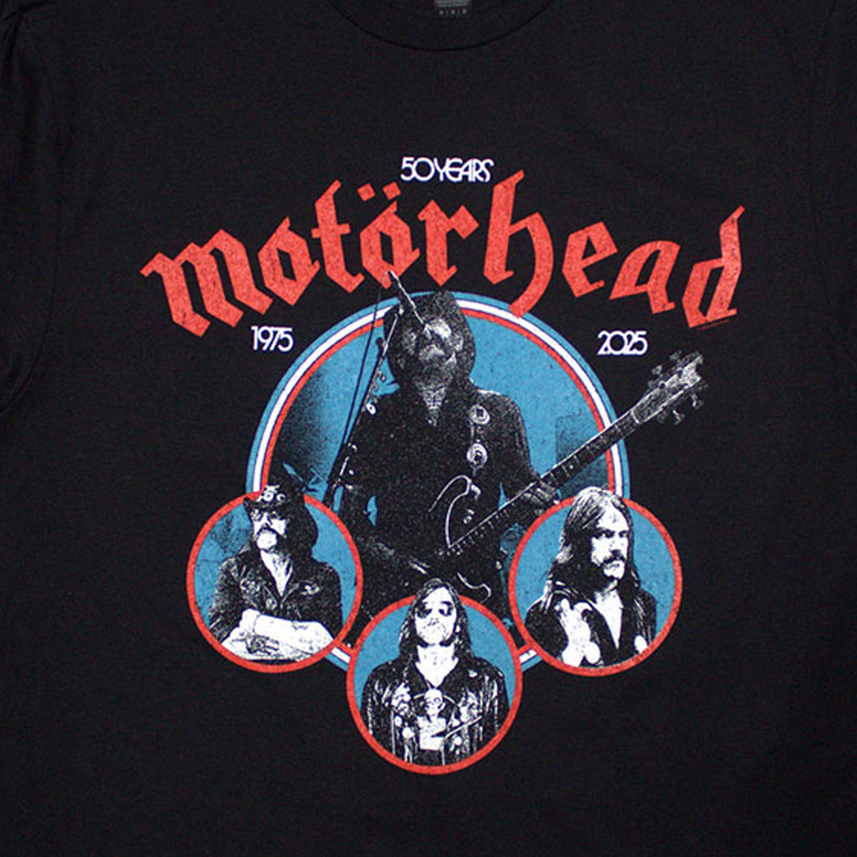 Motorhead 50 Years Lemmy Circles T Shirt product image 2