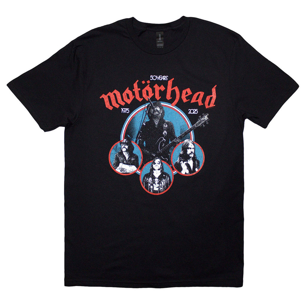 Motorhead 50 Years Lemmy Circles T Shirt product image 1