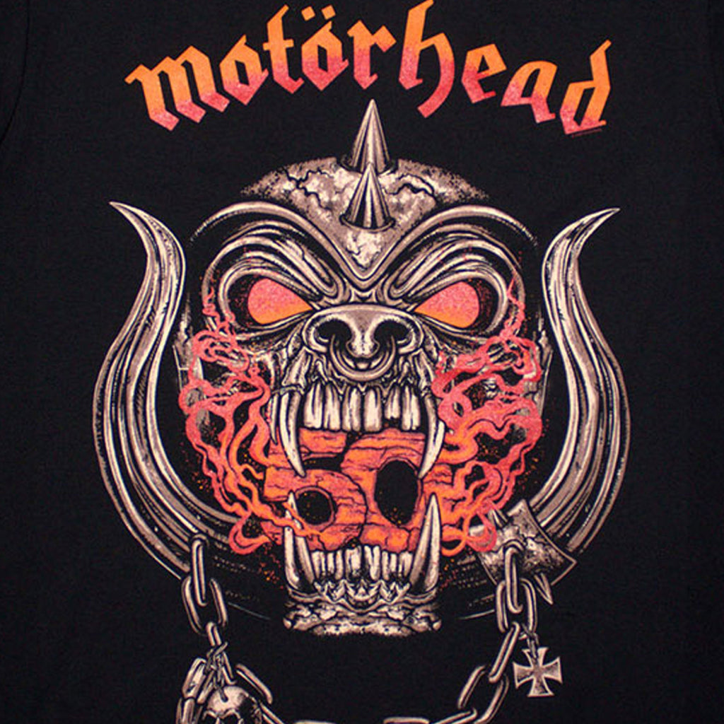 Motorhead 50 Years Warpig Red Gradient T Shirt product image 2