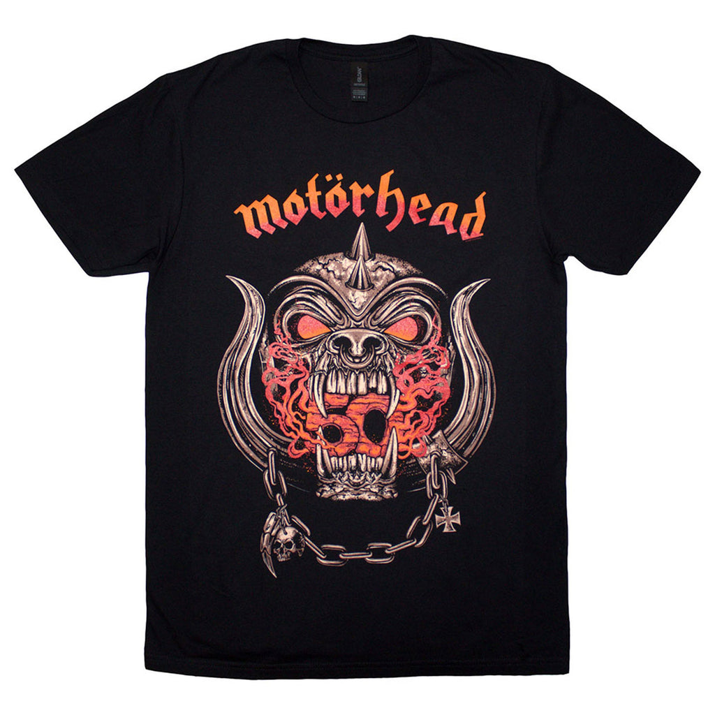 Motorhead 50 Years Warpig Red Gradient T Shirt product image 1