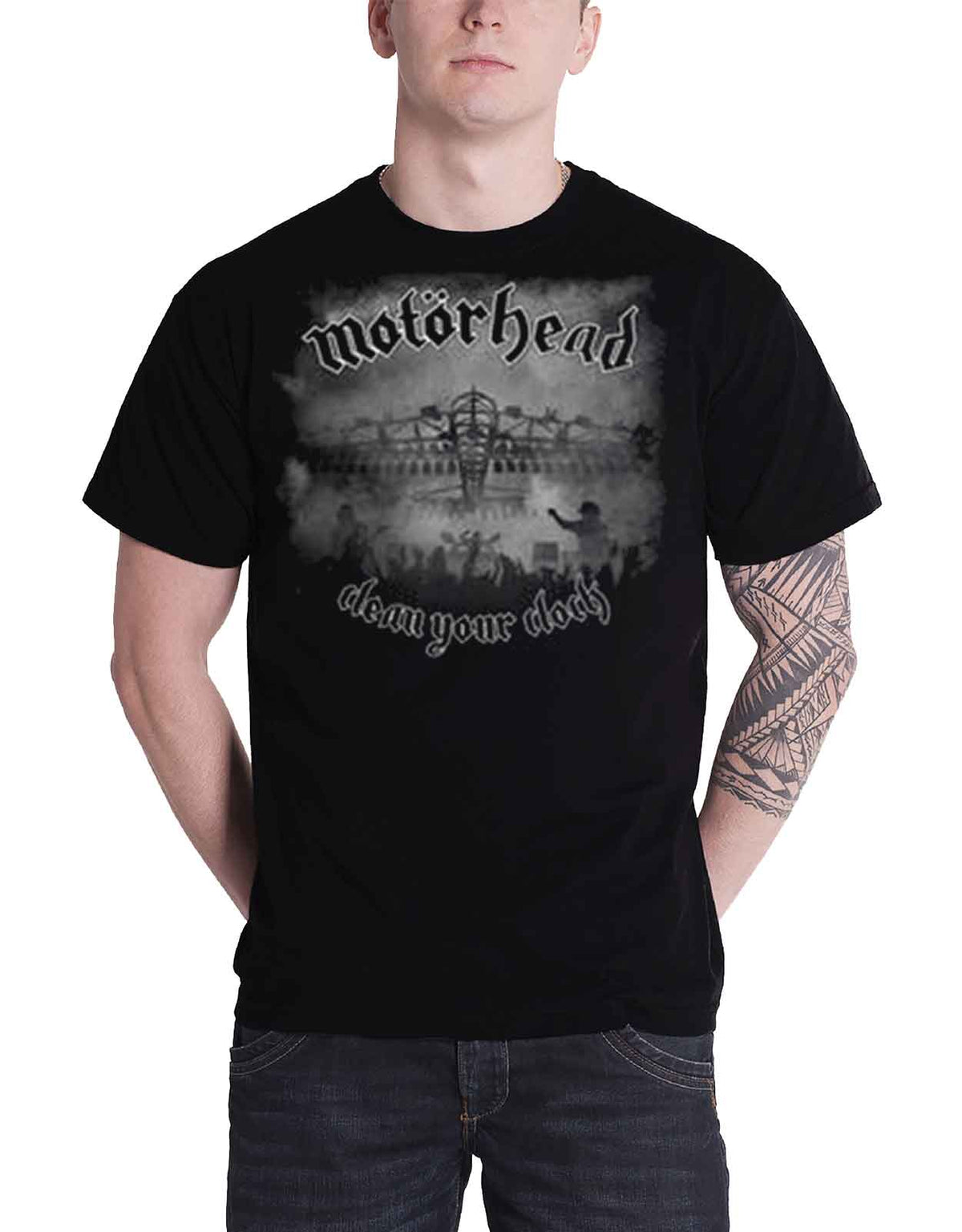 Motorhead Ace Of Spades Lyric T Shirt product image 1