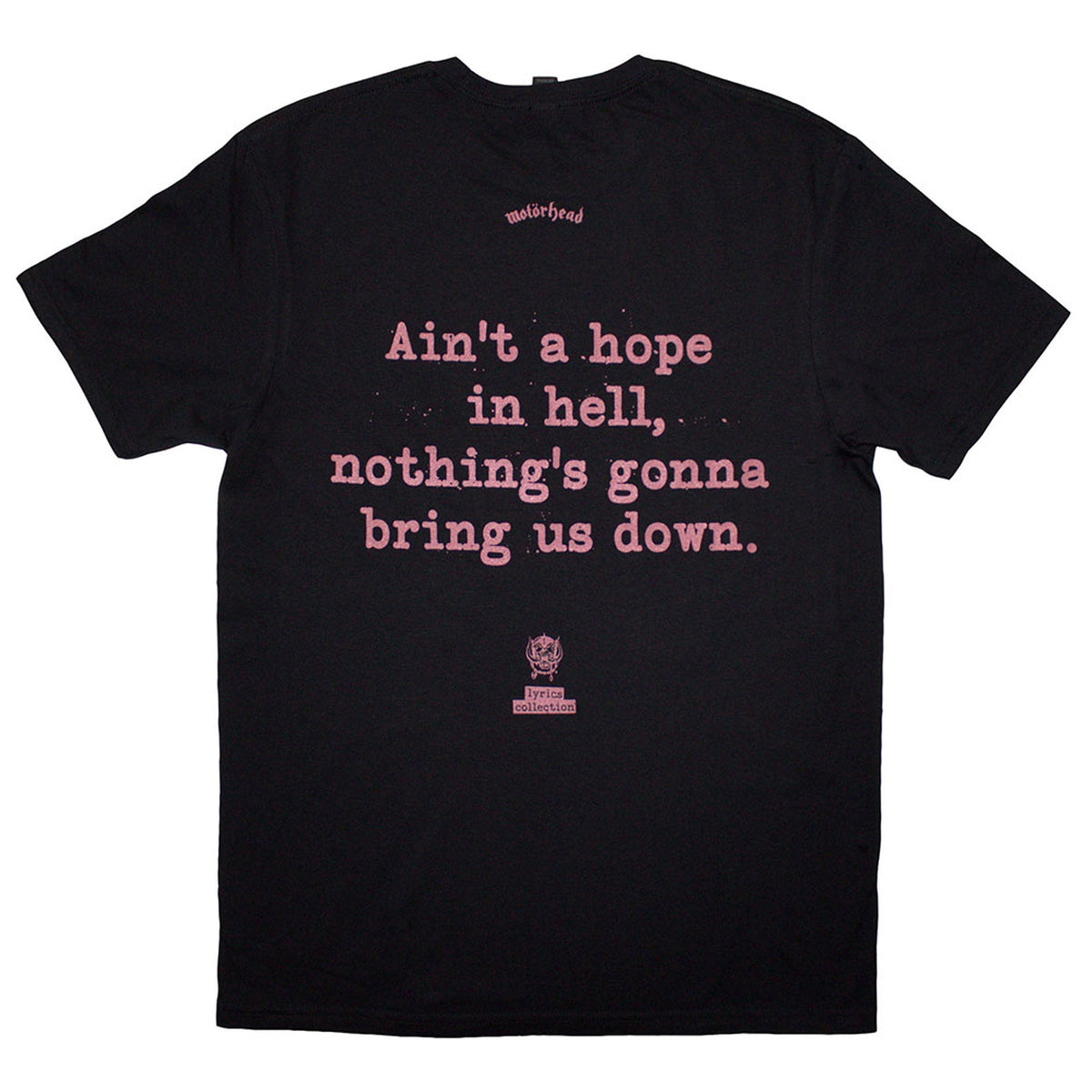 Motorhead Bomber Lyric T Shirt product image 2