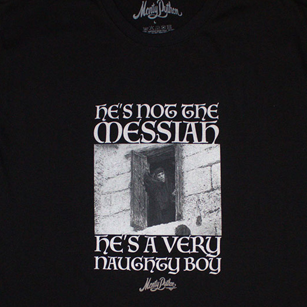 Monty Python Life Of Brian Naughty Boy T Shirt product image 2