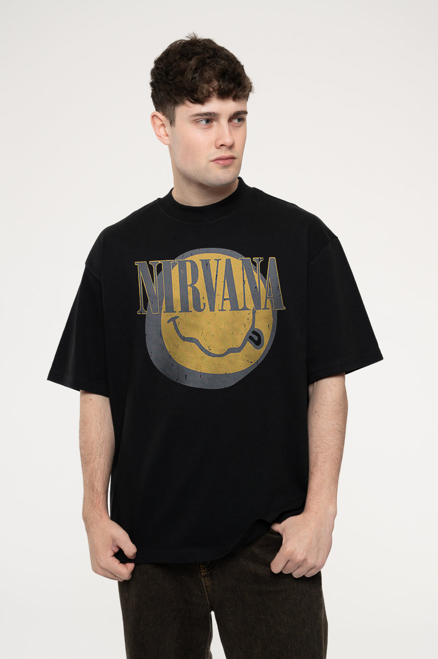 Nirvana Evergreen Limited Edition 999 Only Oversized Boxy T product image 1
