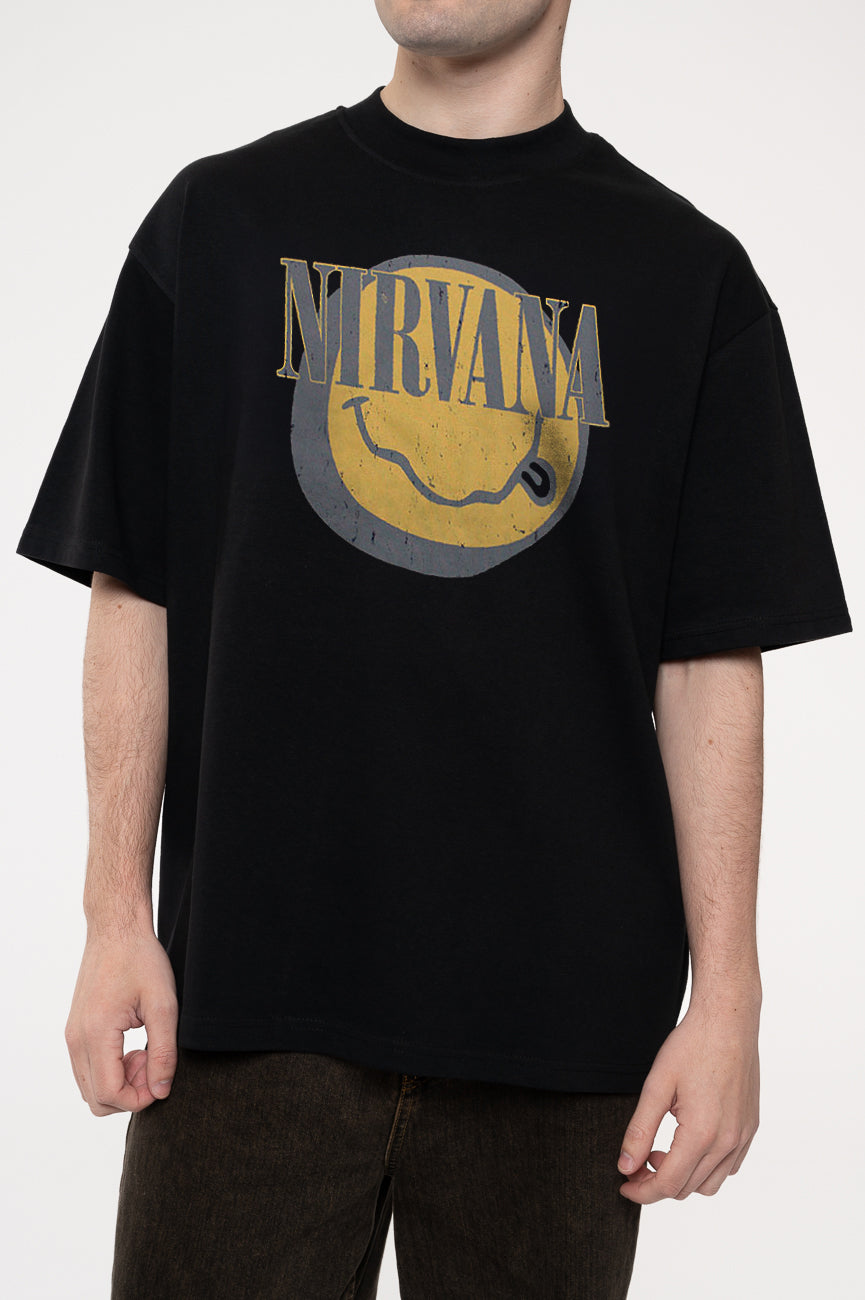 Nirvana Evergreen Limited Edition 999 Only Oversized Boxy T product image 3