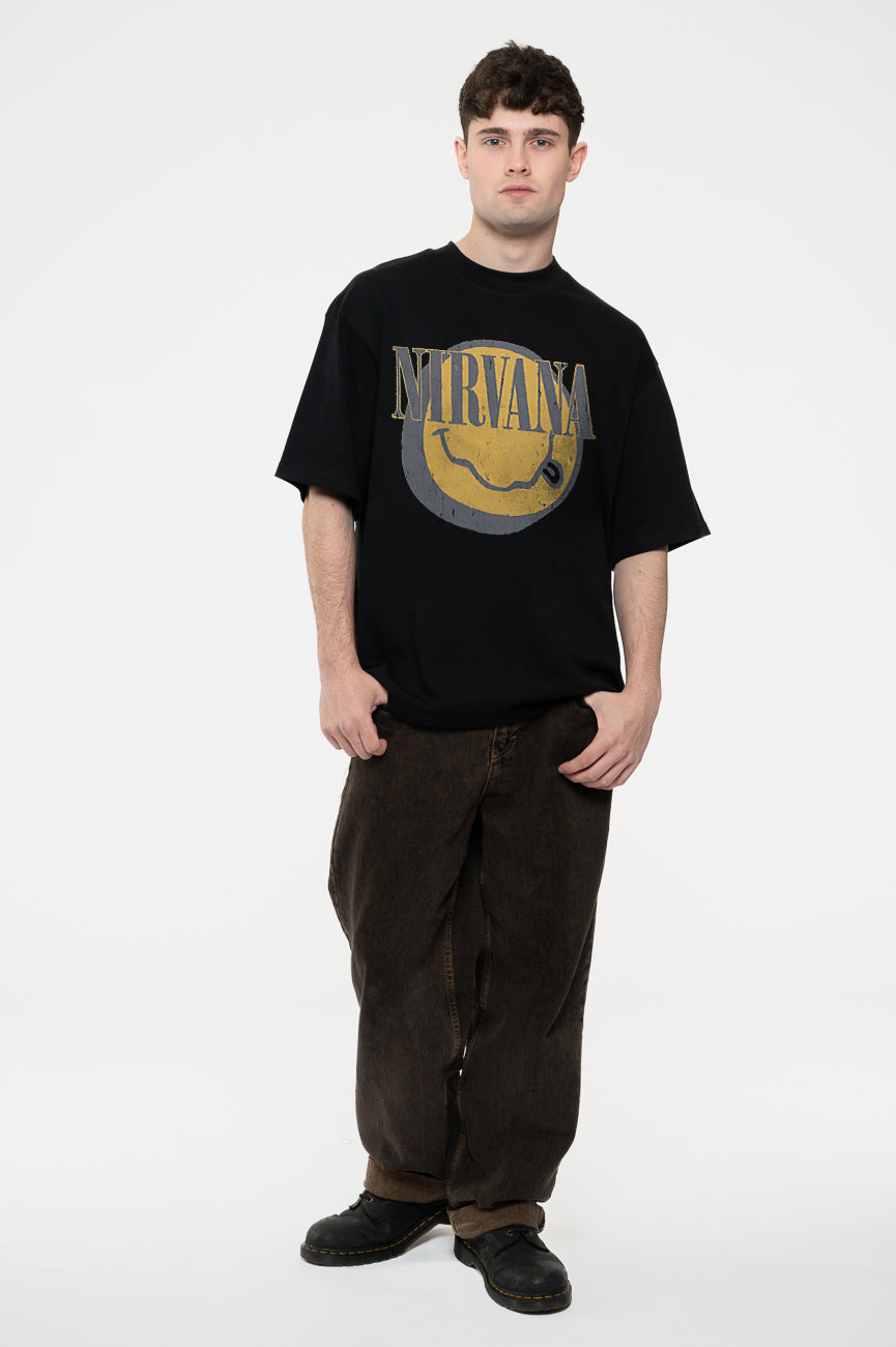 Nirvana Evergreen Limited Edition 999 Only Oversized Boxy T product image 5