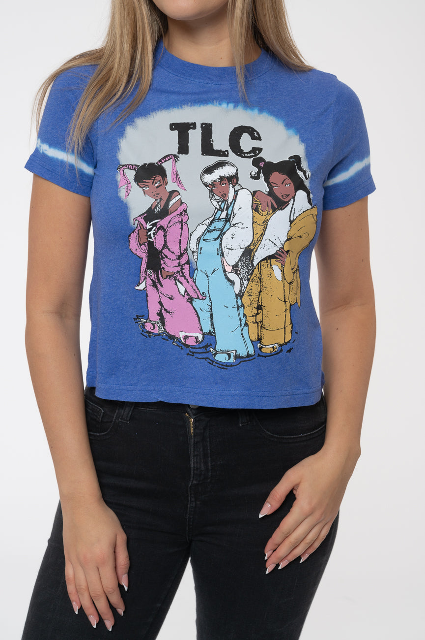 TLC Cartoon Group logo Crop Top T Shirt product image 3