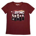 NSYNC Flame Logo Womens T Shirt product image 1