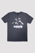 Oasis Definitely Maybe Photo Stencil T Shirt product image 1