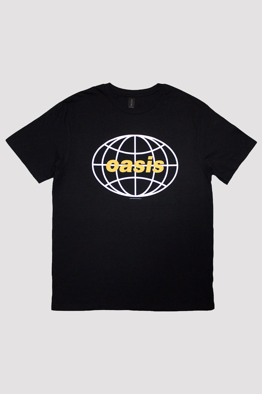 Oasis Globe Band Logo T Shirt product image 1