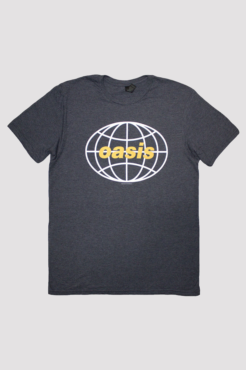 Oasis Globe Band Logo T Shirt product image 1