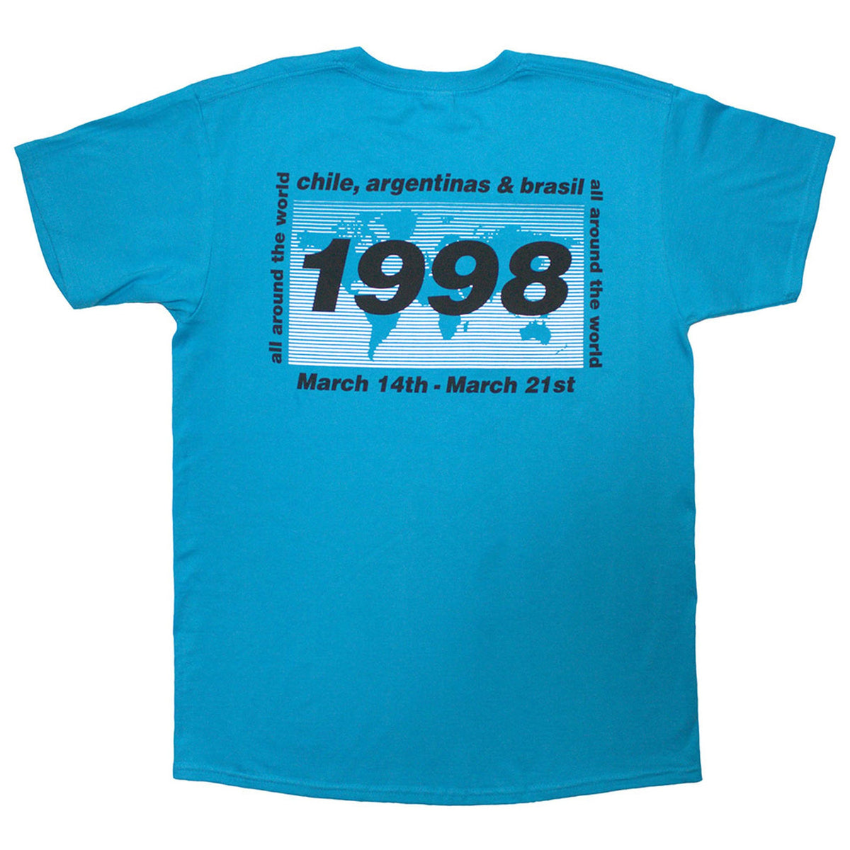 Oasis World Tour South America 1998 T Shirt product image 2