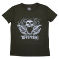 The Offspring Feathered Winged Skull Womens T Shirt product image 1
