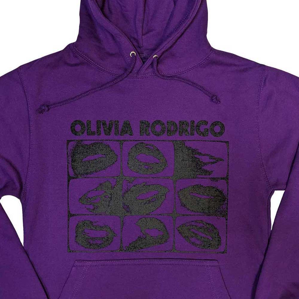 Olivia Rodrigo Threshold Lips Grid Pullover Hoodie product image 2