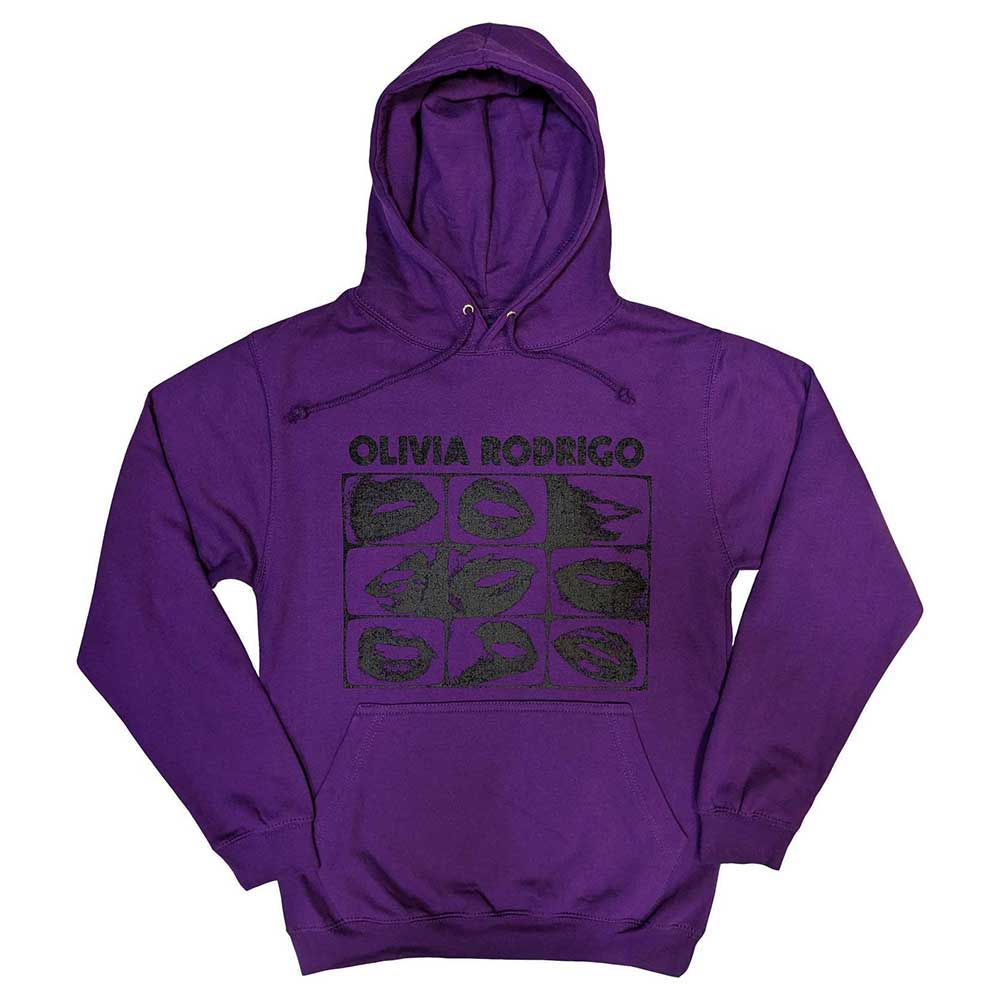 Olivia Rodrigo Threshold Lips Grid Pullover Hoodie product image 1