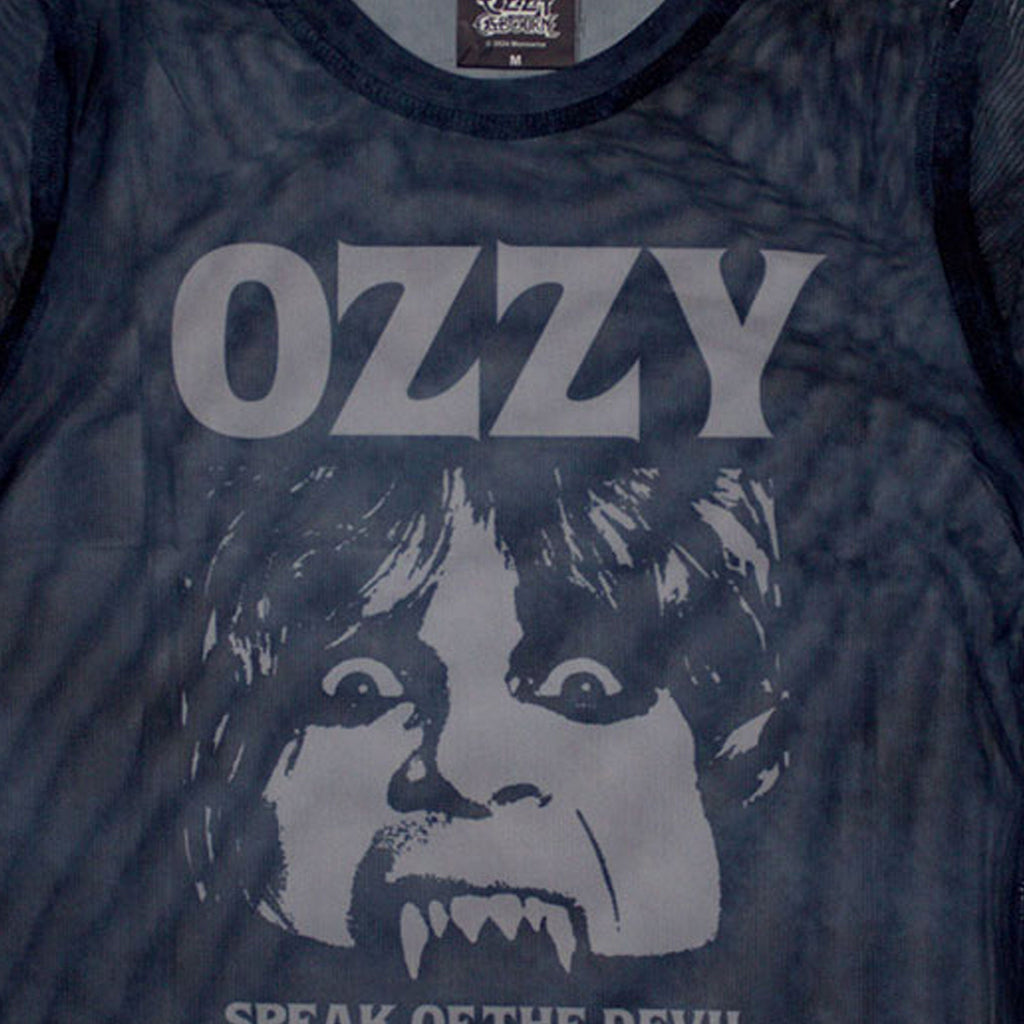 Ozzy Osbourne Speak Of The Devil Mesh Crop Top product image 2