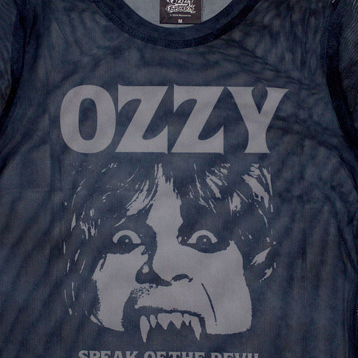 Ozzy Osbourne Speak Of The Devil Mesh Crop Top product image 2