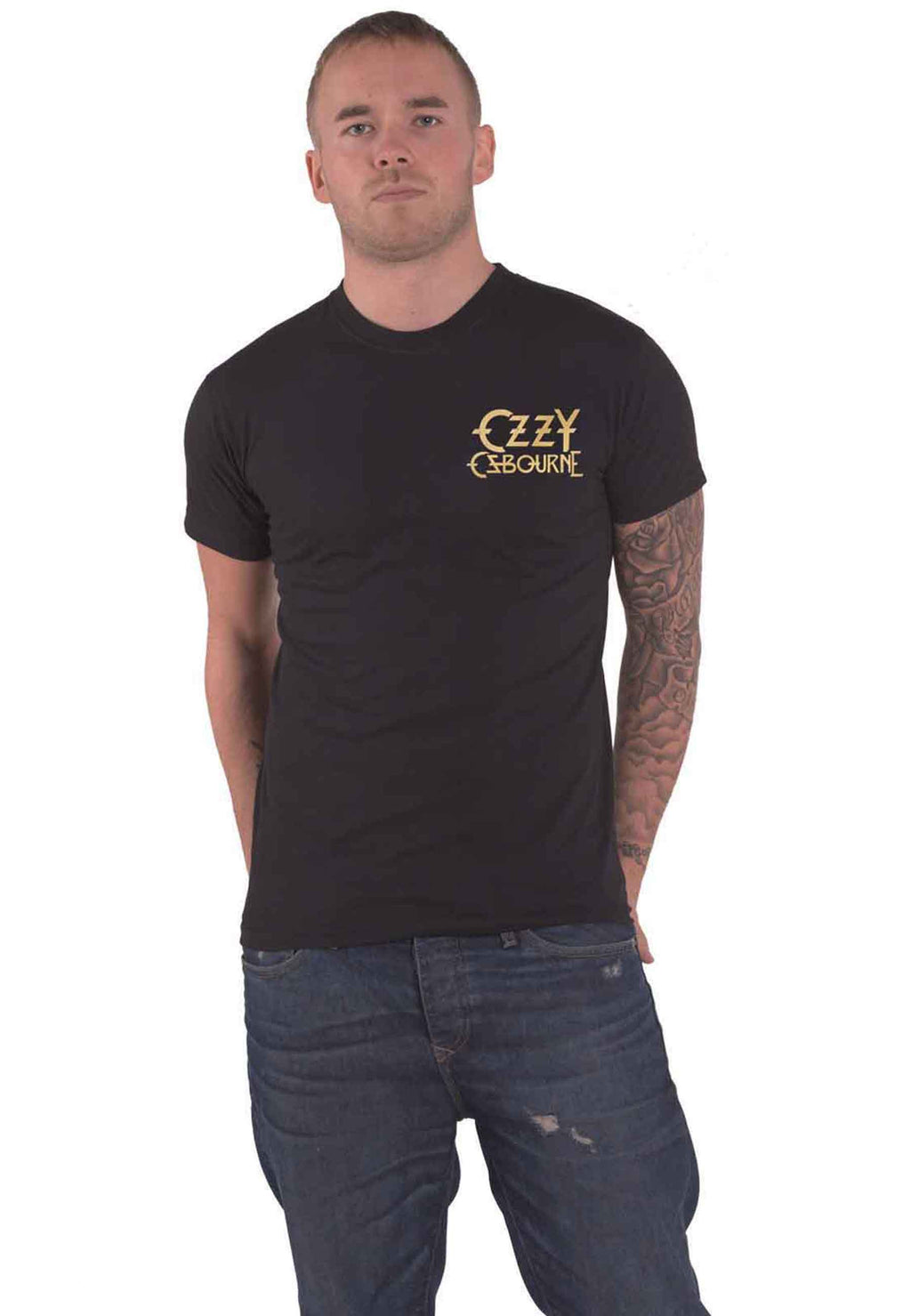 Ozzy Osbourne Patient No 9 Gold T Shirt product image 1