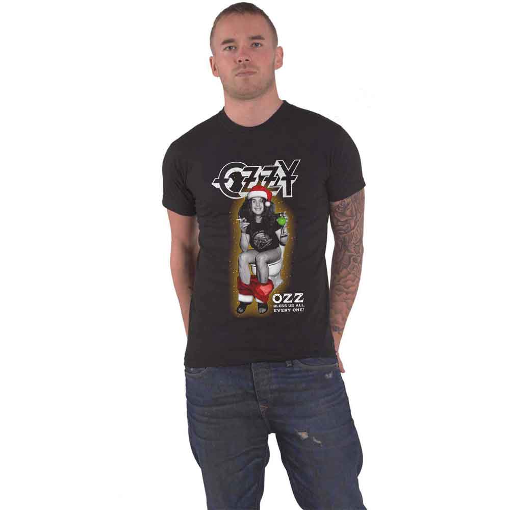 Ozzy Osbourne Ozz Bless Us All Christmas T Shirt product image 1