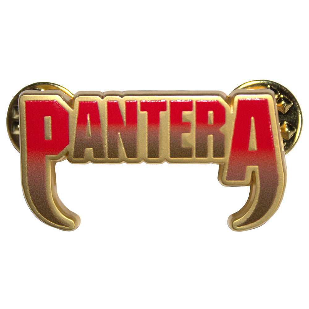 Pantera Fangs Band Logo Pin Badge