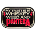 Pantera Whiskey Band Logo Pin Badge
