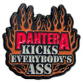 Pantera Kicks Band Logo Pin Badge
