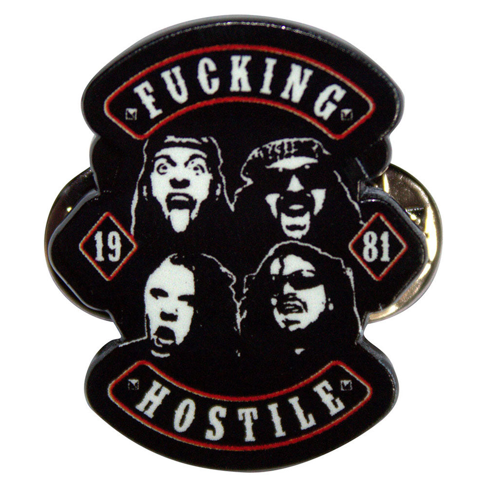 Pantera Hostile Band Logo Pin Badge