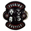 Pantera Hostile Band Logo Pin Badge