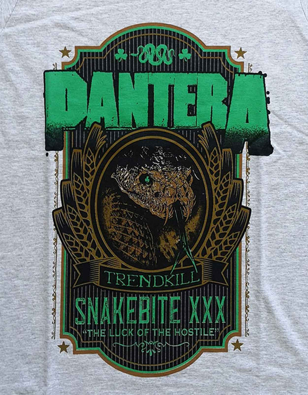 Pantera Snakebite XXX Label Skinny Fit T Shirt product image 2