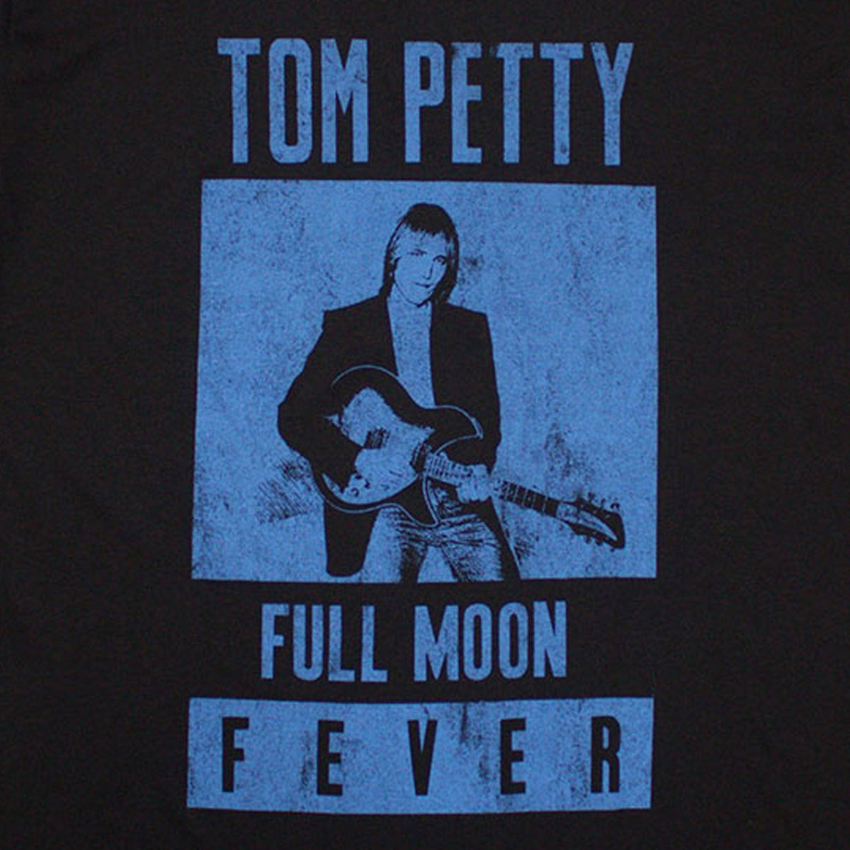 Tom Petty And The Heartbreakers Full Moon Fever Blue T Shirt product image 2
