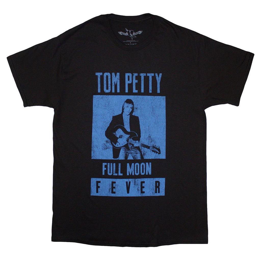 Tom Petty And The Heartbreakers Full Moon Fever Blue T Shirt product image 1