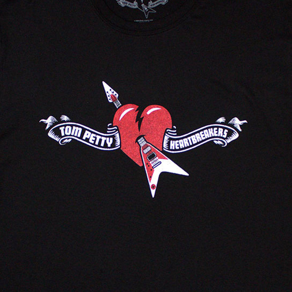 Tom Petty And The Heartbreakers Heart Logo T Shirt product image 2
