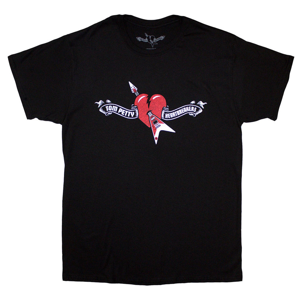 Tom Petty And The Heartbreakers Heart Logo T Shirt product image 1