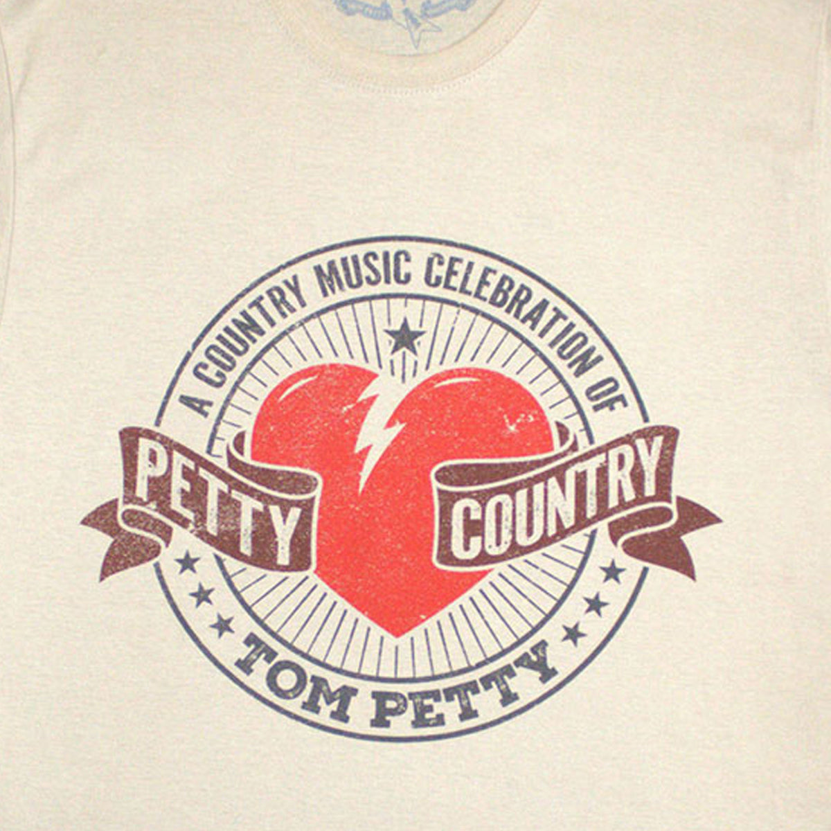 Tom Petty And The Heartbreakers Country T Shirt product image 2