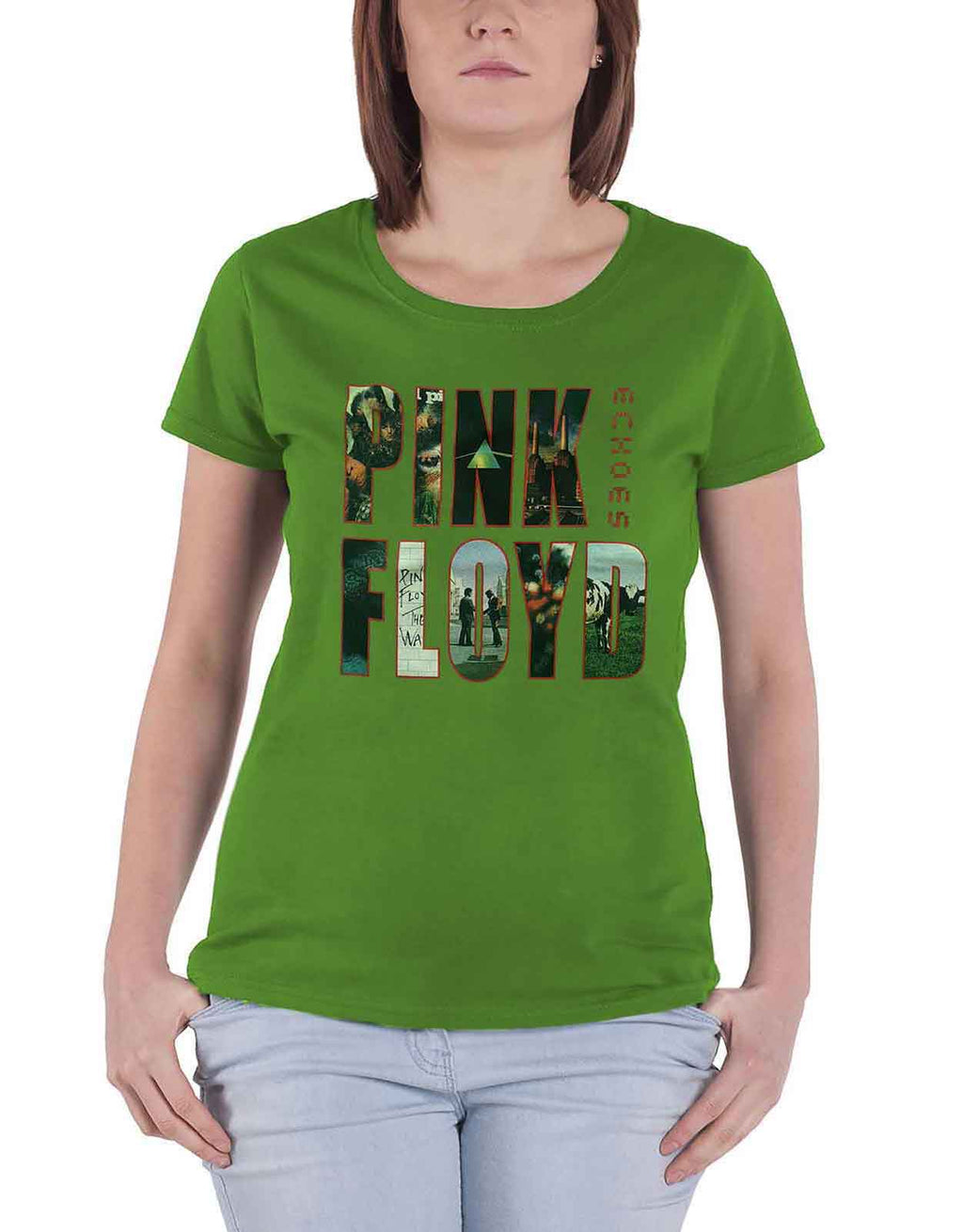 Pink Floyd Echoes Album Montage Skinny Fit T Shirt product image 1