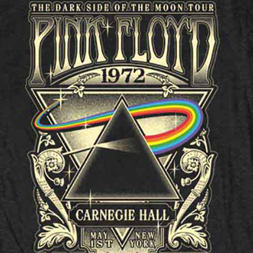 Pink Floyd Carnegie Hall Poster Skinny Fit T Shirt