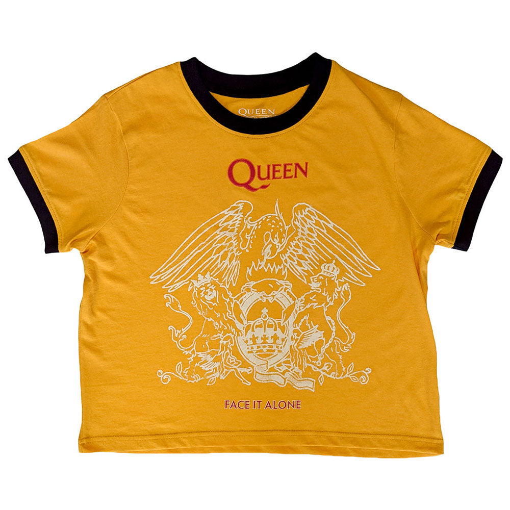 Queen Face It Alone Crest Crop Top product image 1
