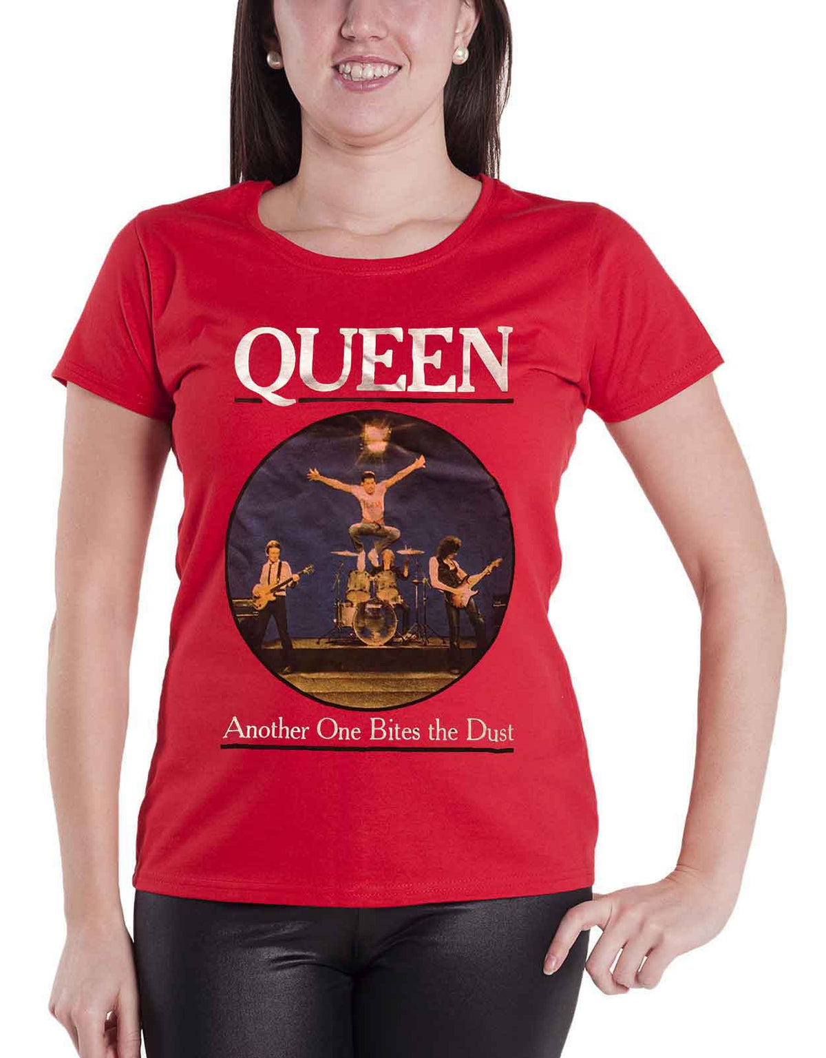 Queen Another One Bites The Dust Skinny Fit T Shirt product image 1